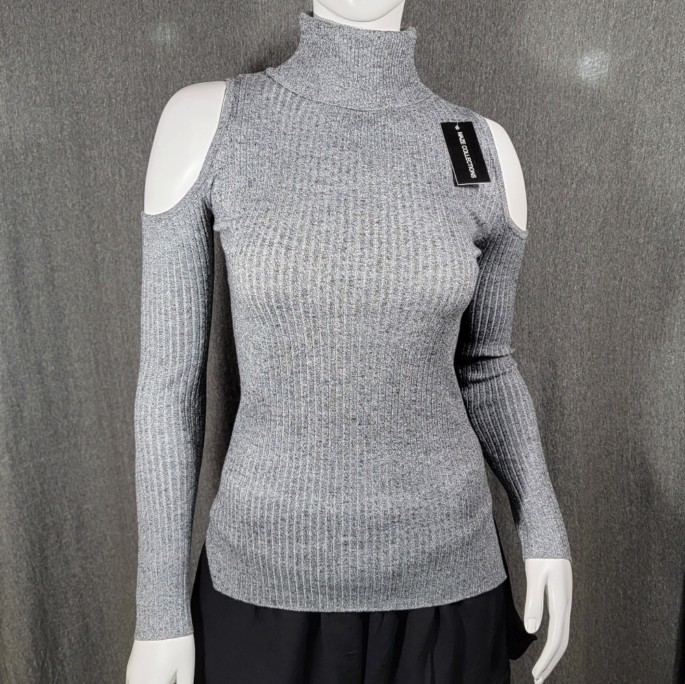 🖤 Black Cold Sholder Top by Maze Collection